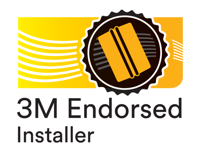 Certificeret 3M Building Window Film Installer logo