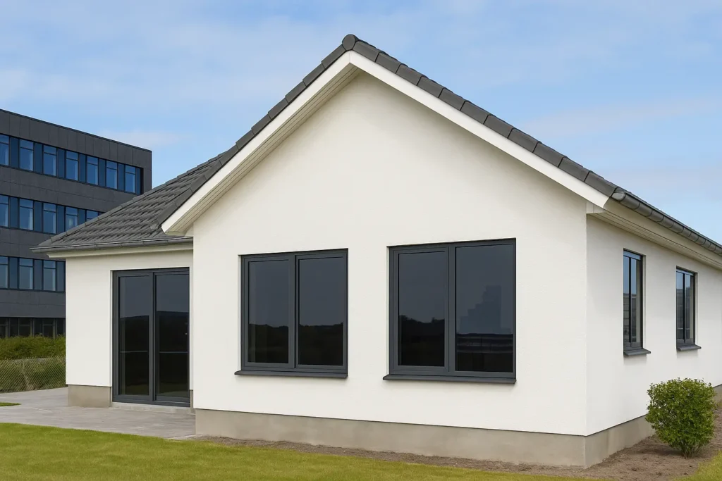 Solfilm på vinduer i bolig og erhverv i Glostrup